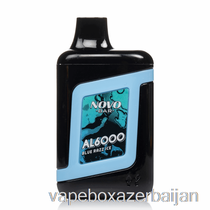 Vape Box Azerbaijan SMOK Novo Bar AL6000 Disposable Blue Razz Ice
